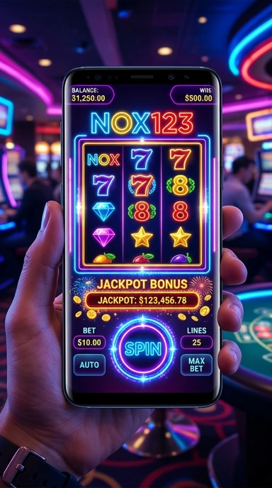 nox123 — cuplikan layar ringkas